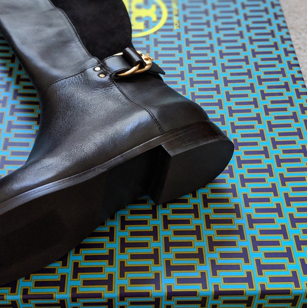Tory Burch over the knee boots